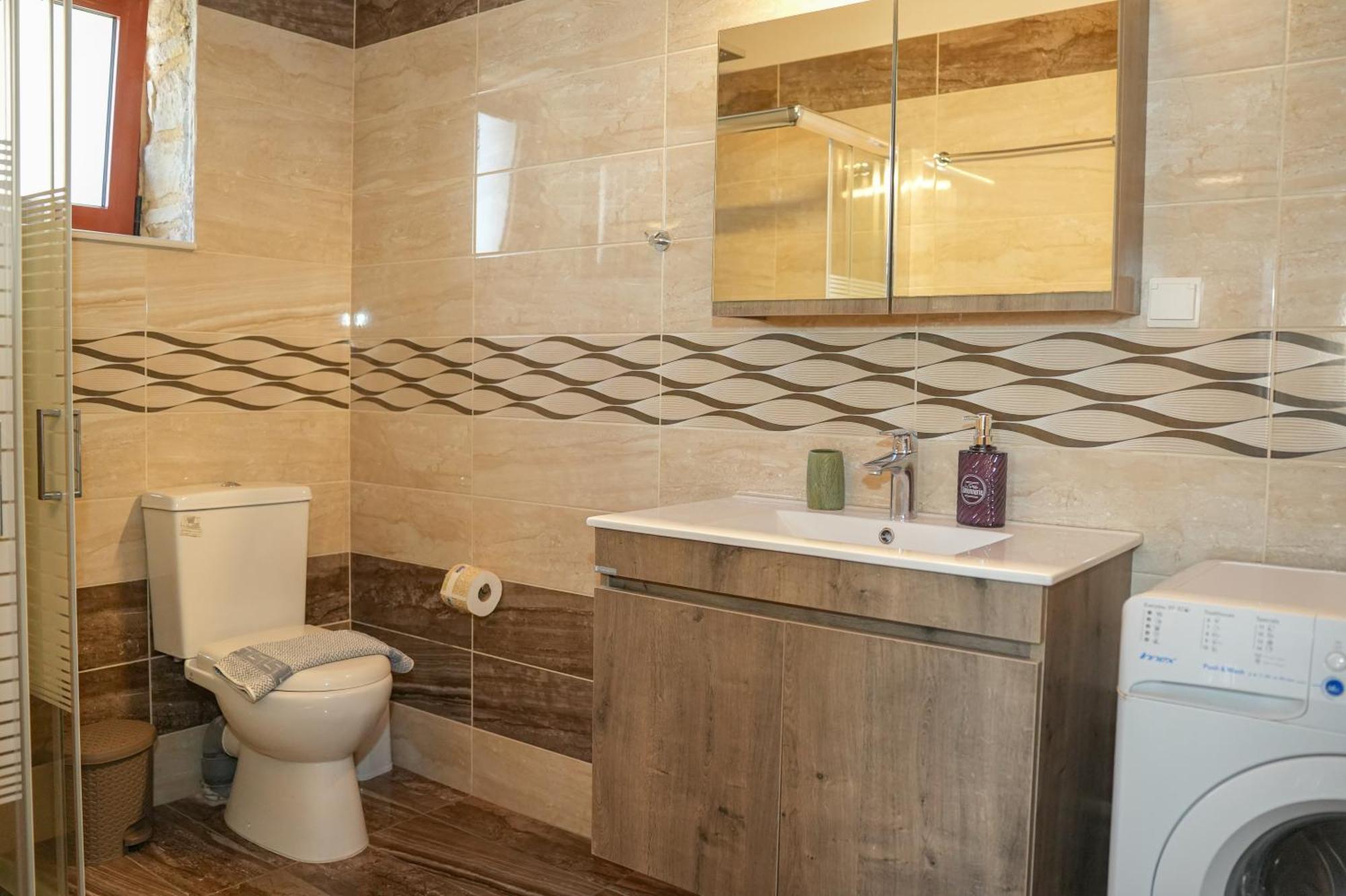 Sundaymar Stone House Apartman Hriszí Aktí Haniá Kültér fotó